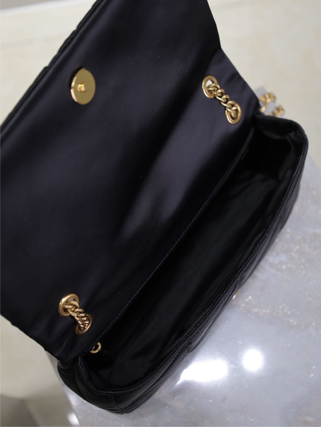 [TOP] Yves Saint Laurent YSL Jamie Bag 25x16x7cm - Black