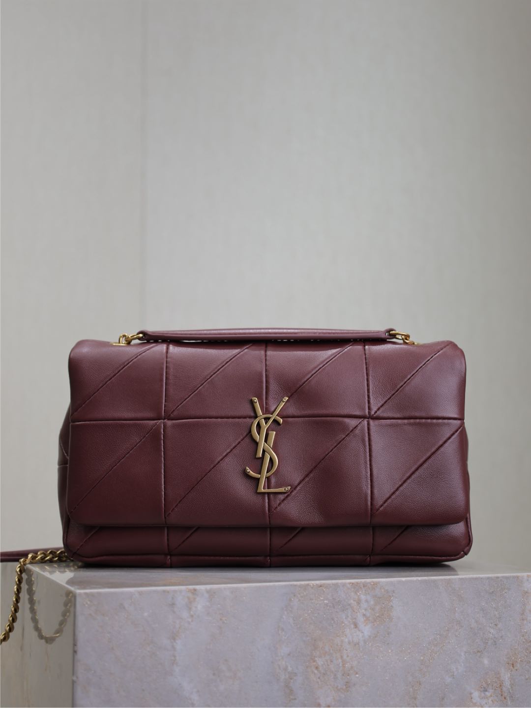 [TOP] Yves Saint Laurent YSL Jamie Bag 25x16x7cm - Red