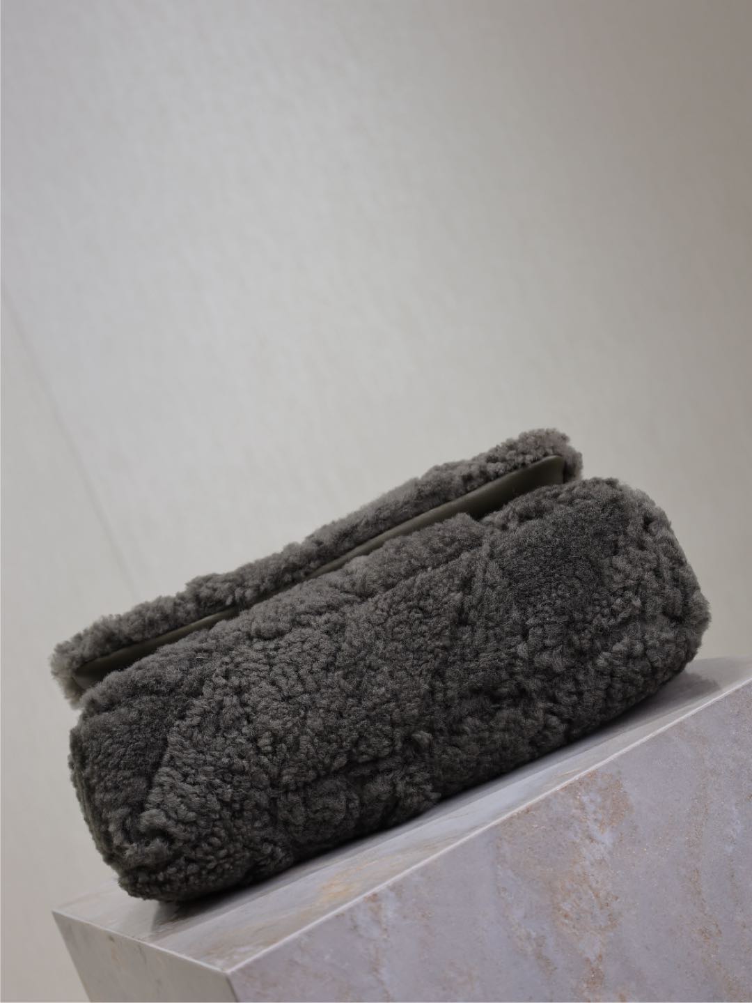 [TOP] Yves Saint Laurent YSL Wool Jamie Bag 25x15x7.5cm/20×12.5×6.5cm - Green