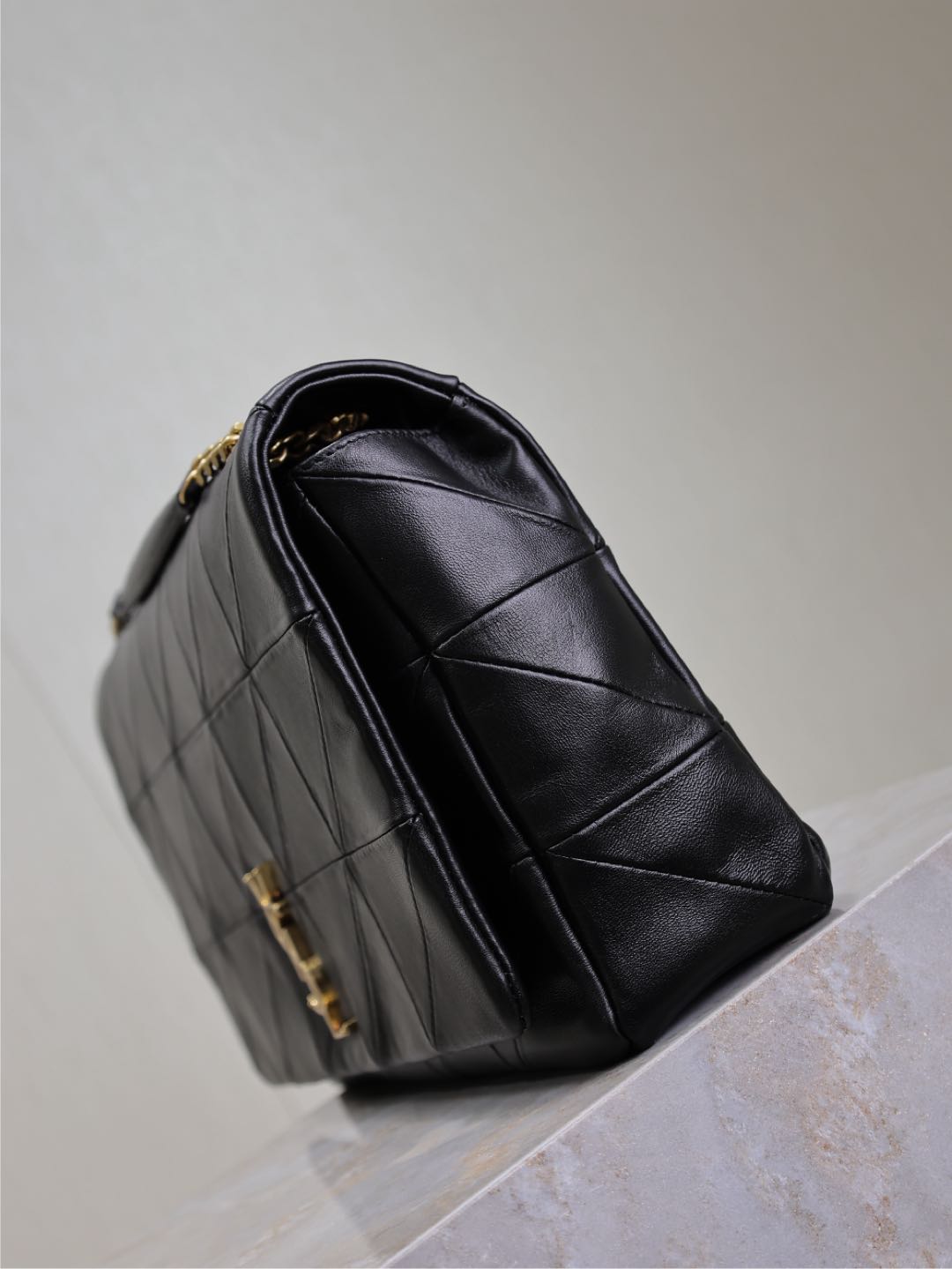 [TOP] Yves Saint Laurent YSL Jamie Bag 33×22×7.5cm/25x15x7.5cm- Black