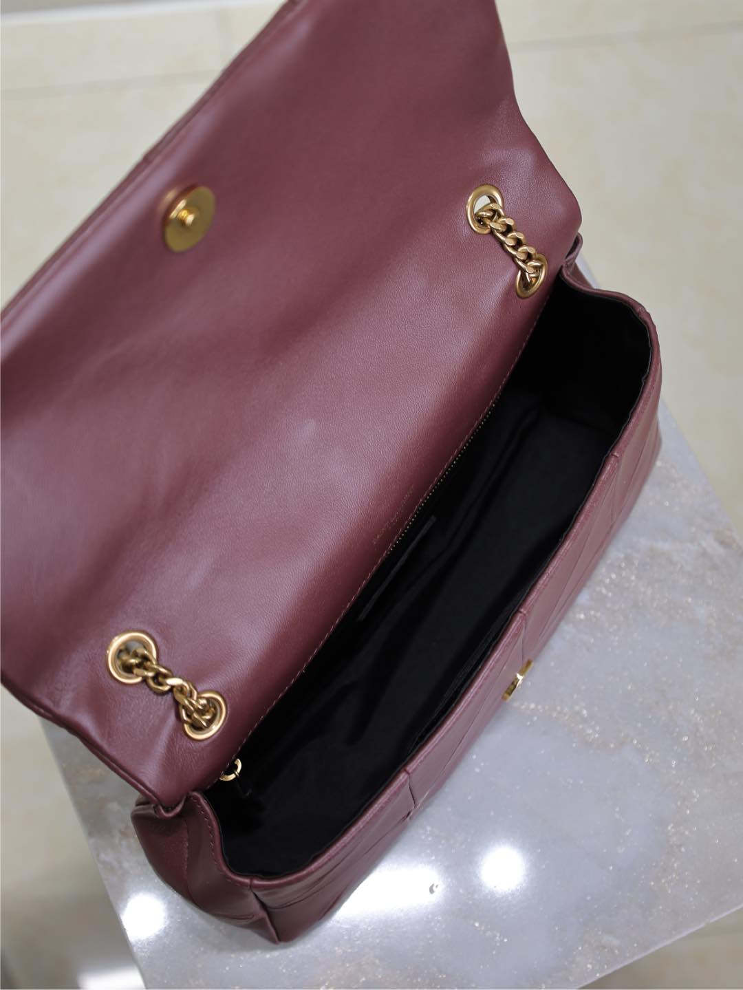 [TOP] Yves Saint Laurent YSL Jamie Bag 25x16x7cm - Red