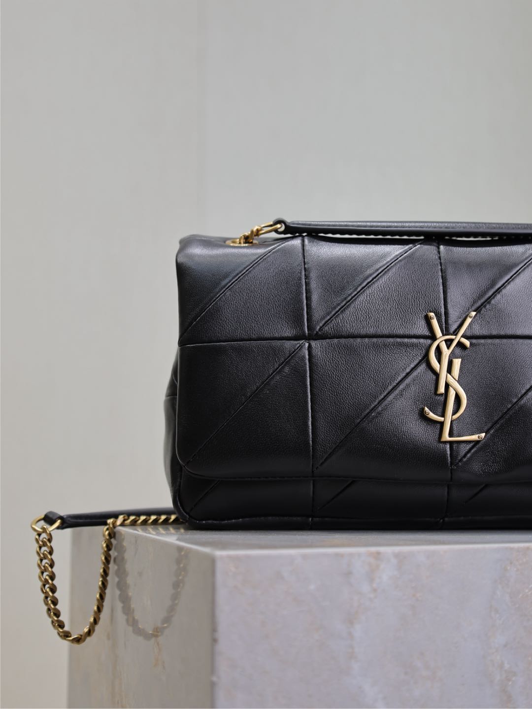 [TOP] Yves Saint Laurent YSL Jamie Bag 33×22×7.5cm/25x15x7.5cm- Black