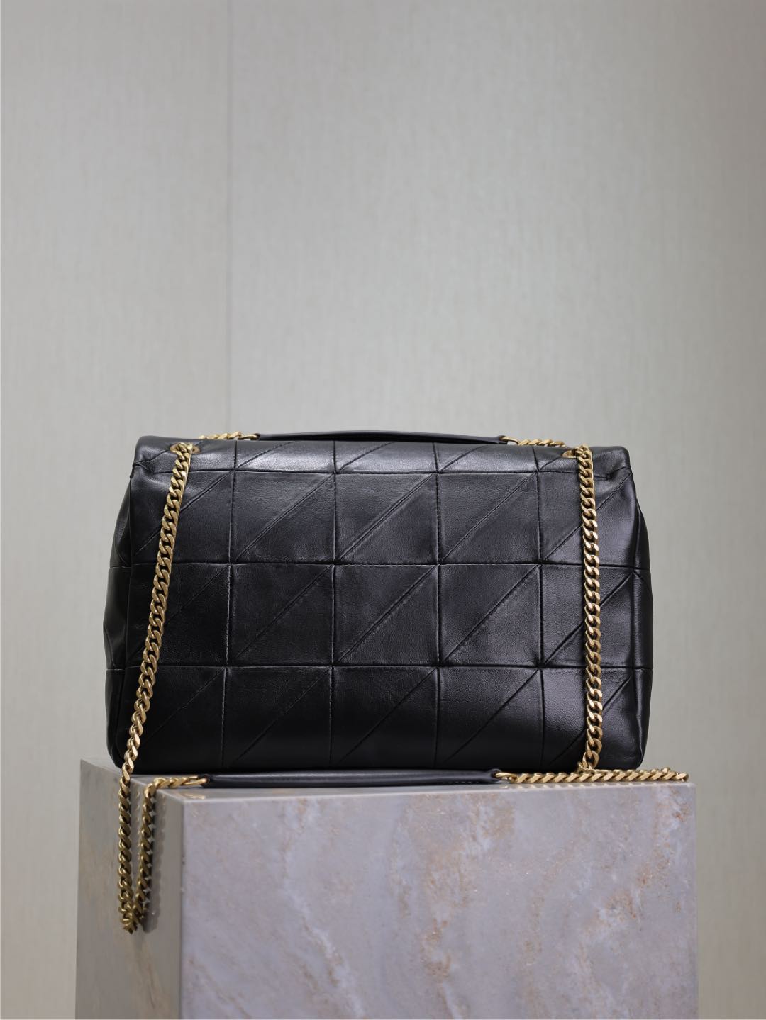[TOP] Yves Saint Laurent YSL Jamie Bag 33×22×7.5cm/25x15x7.5cm- Black