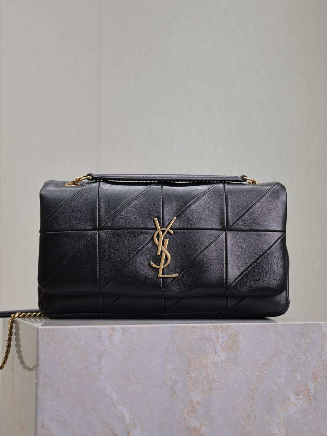 [TOP] Yves Saint Laurent YSL Jamie Bag 33×22×7.5cm/25x15x7.5cm- Black