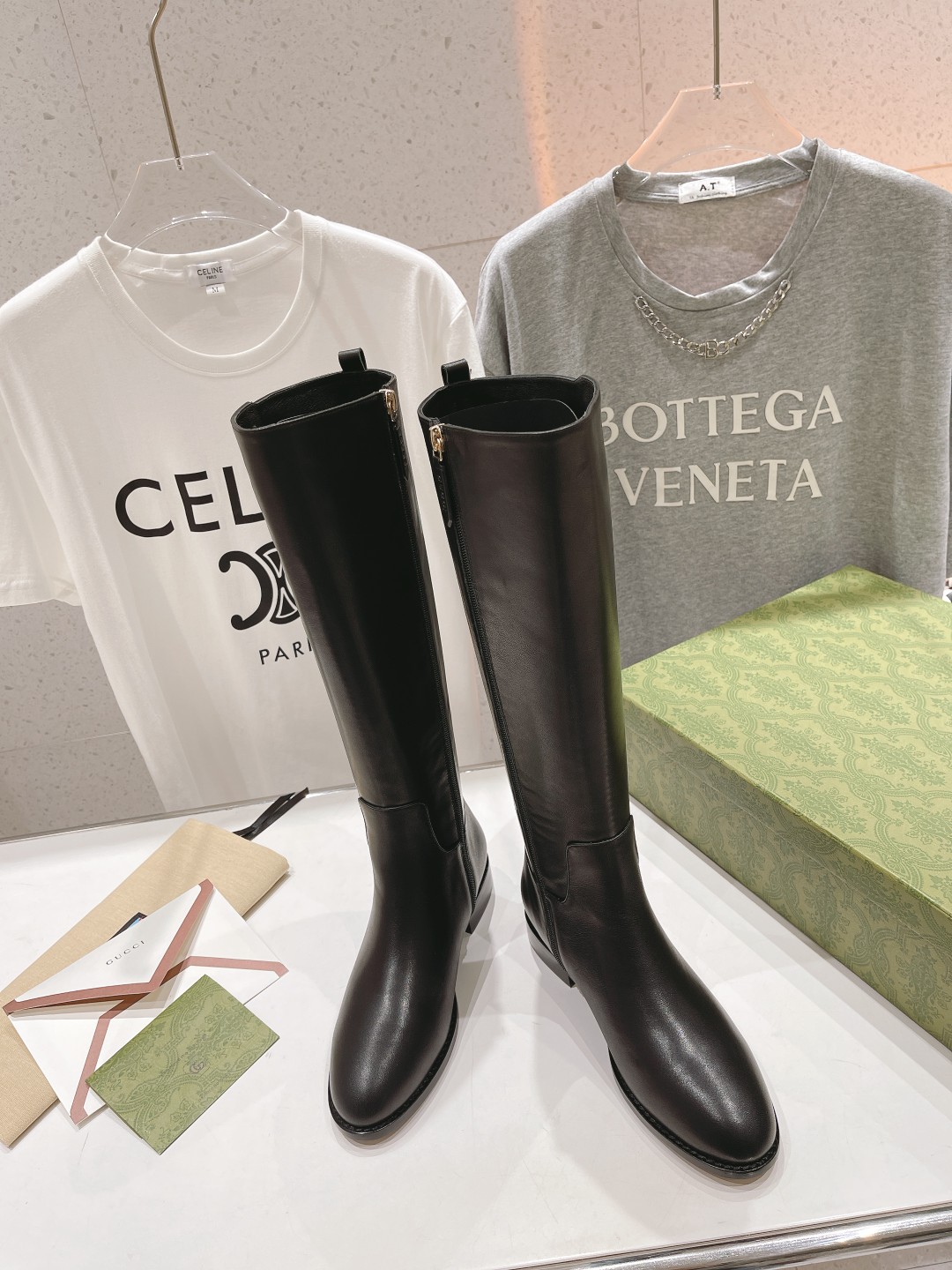 [TOP] GUCCI Boots Calfskin - 2 Color