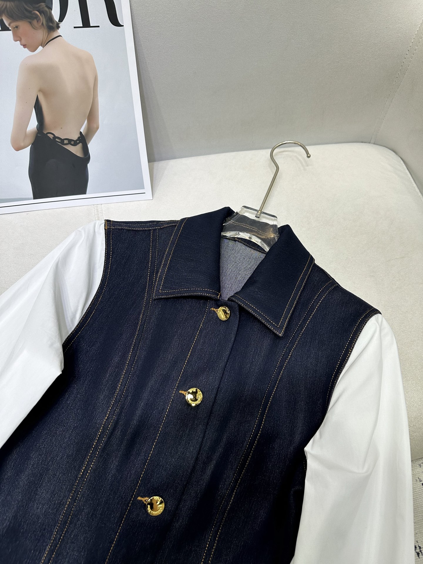 [TOP] Christian Dior Shirt + Pants Set - Navy Blue