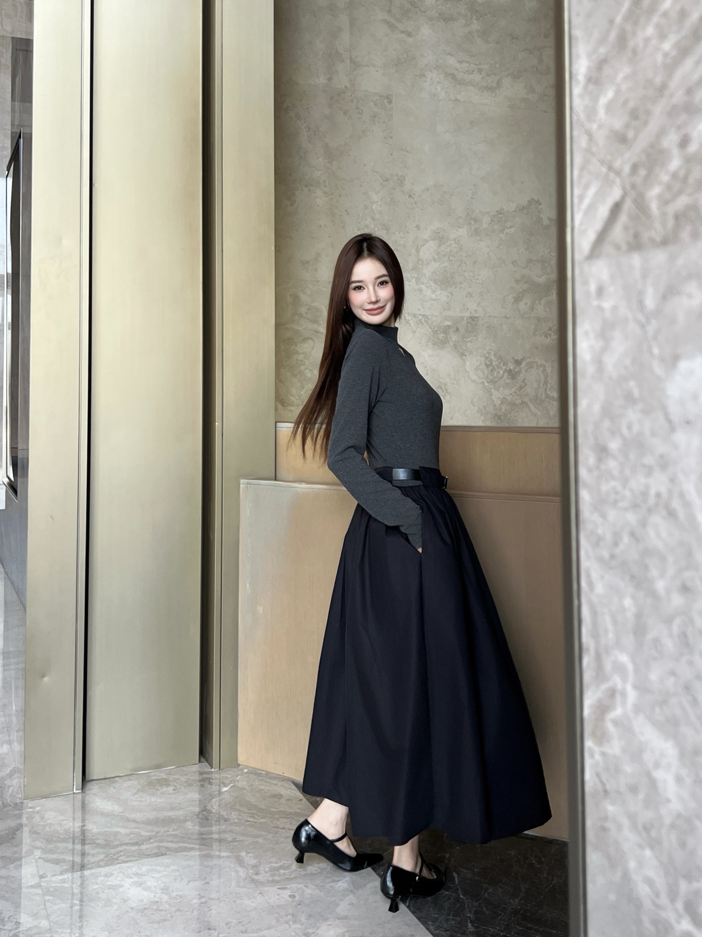 [TOP] PRADA Dress - Black