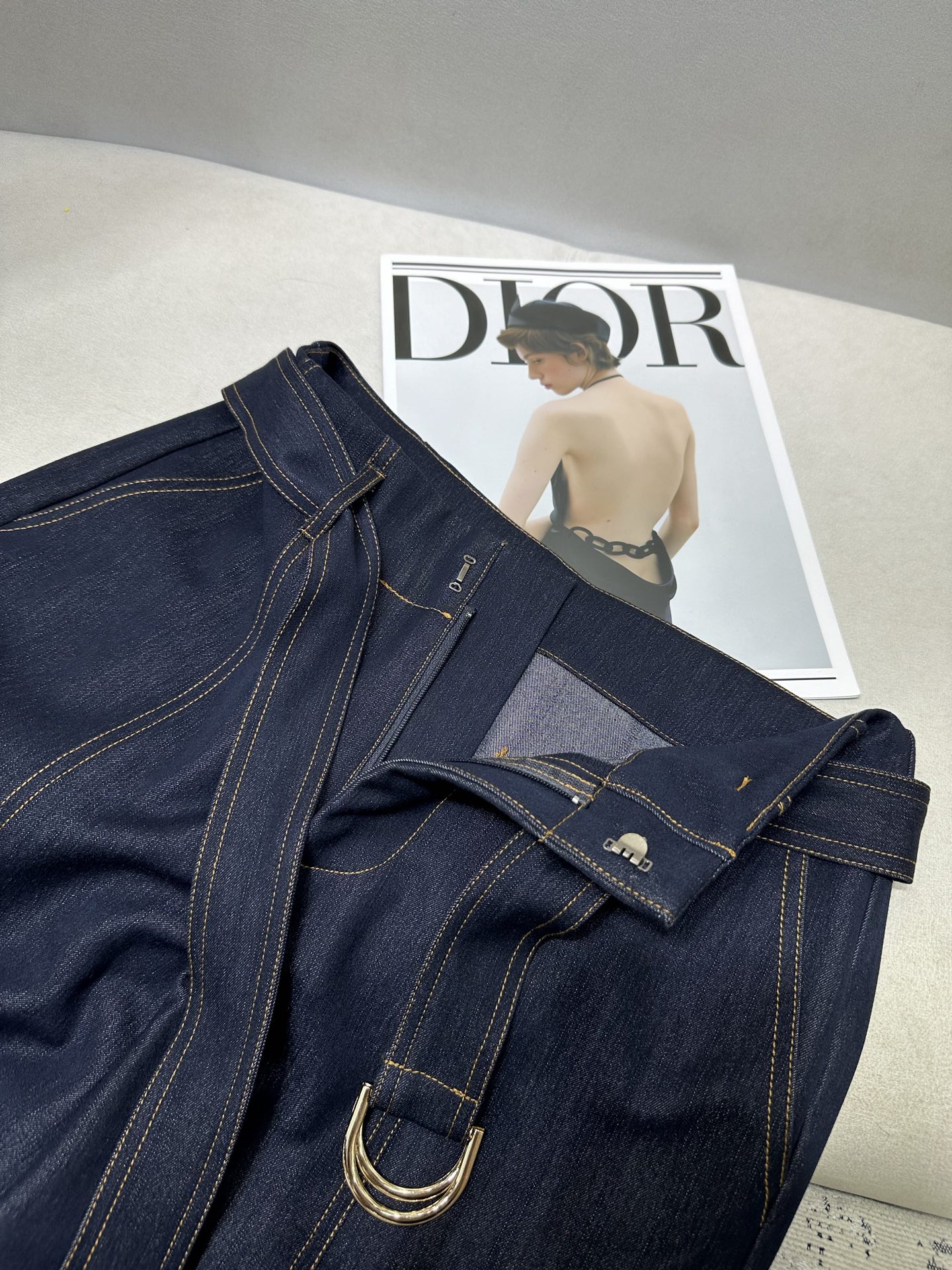 [TOP] Christian Dior Shirt + Pants Set - Navy Blue
