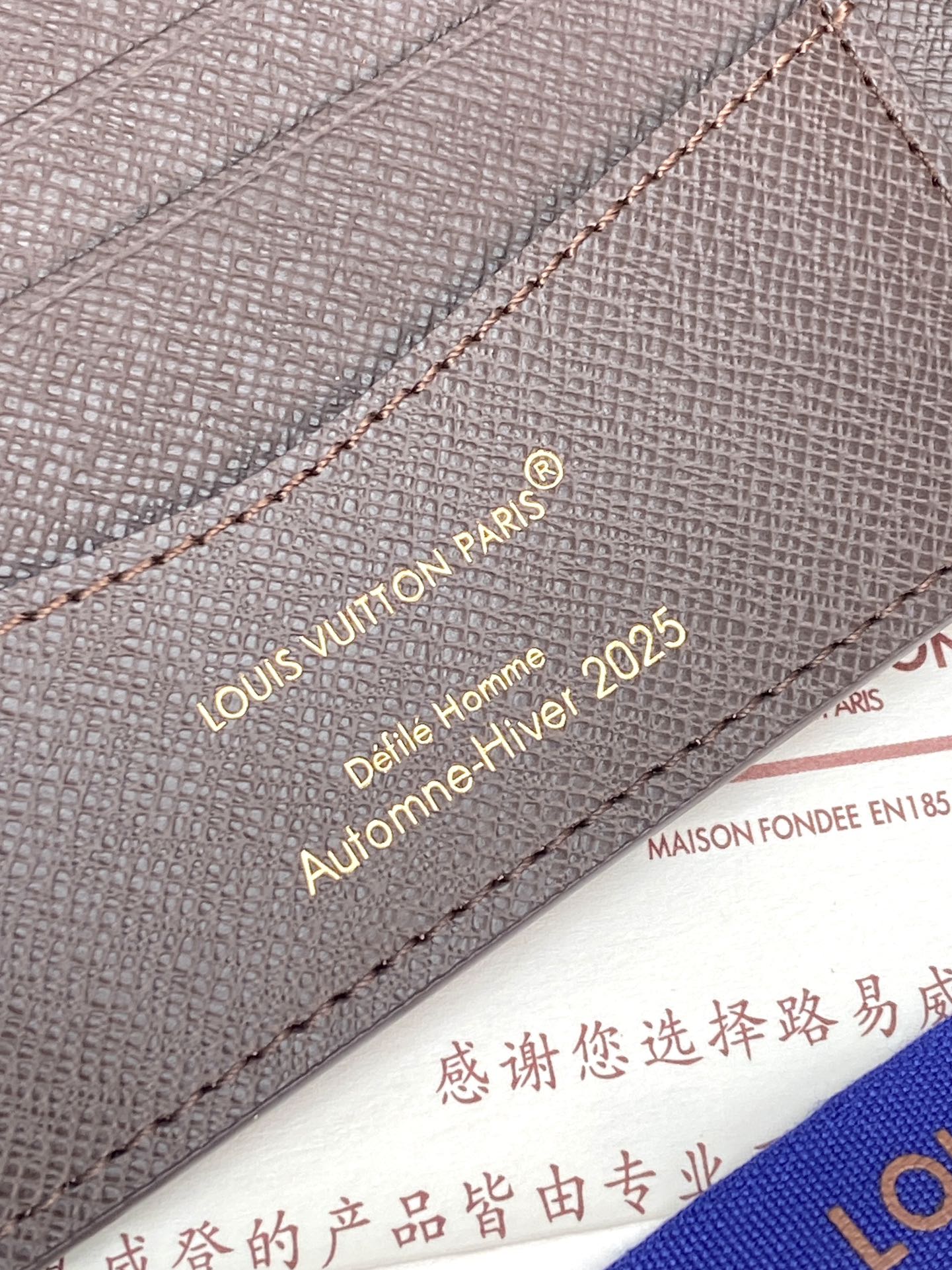 [TOP] Louis Vuitton LV Monogram Landscape Slender Wallet 11x8.5x2cm - Brown