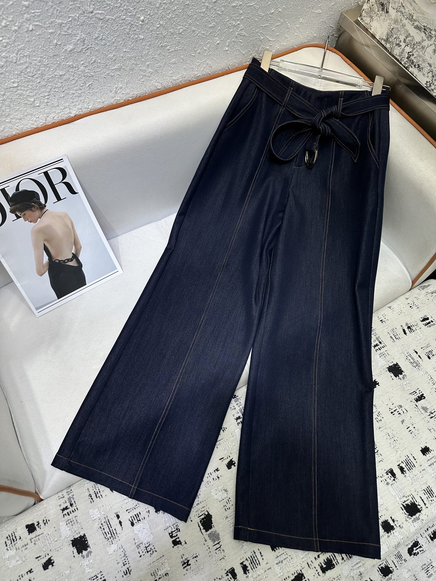 [TOP] Christian Dior Shirt + Pants Set - Navy Blue