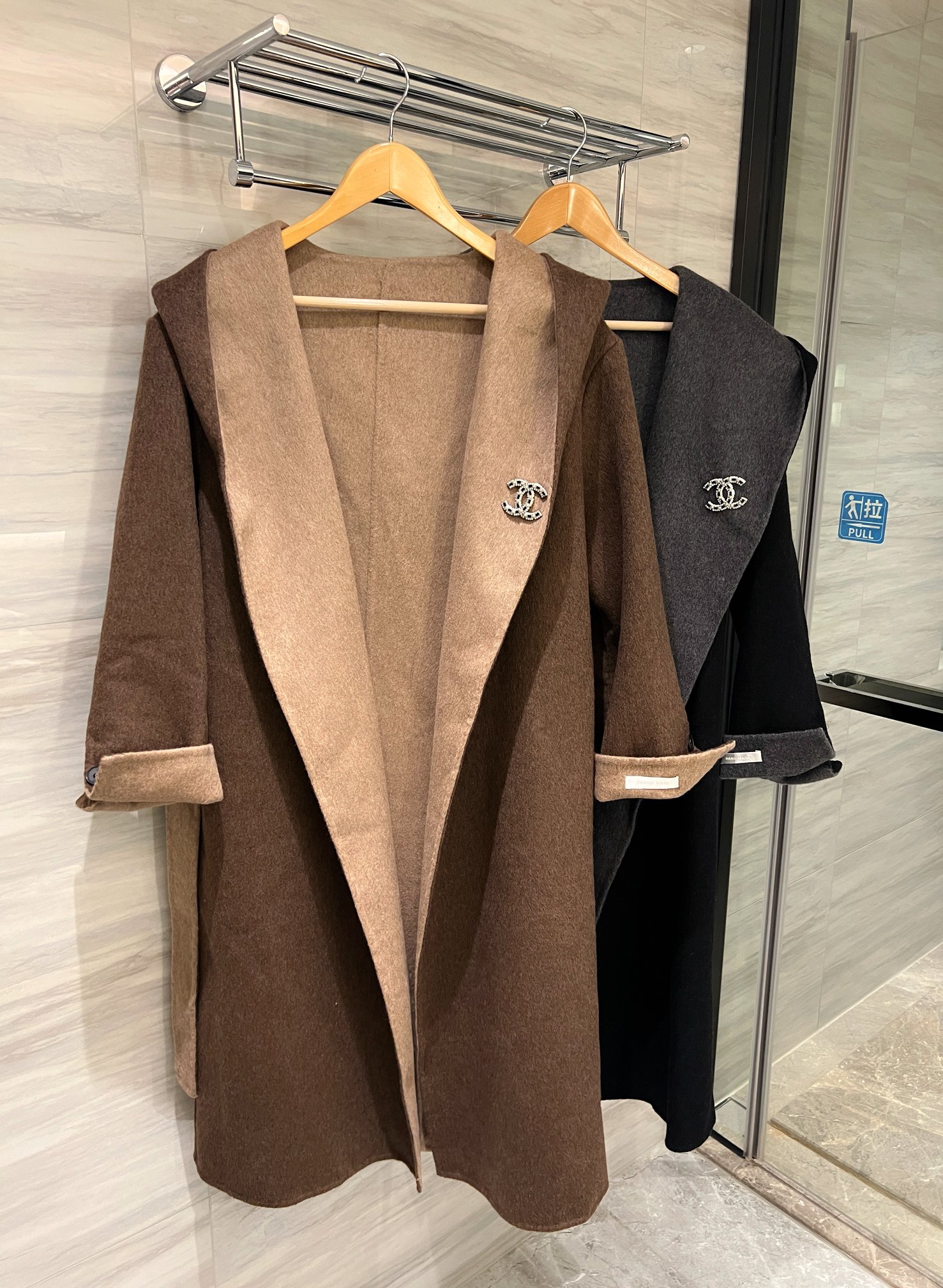 [TOP] CHANEL Cashmere Coat - 2 Color