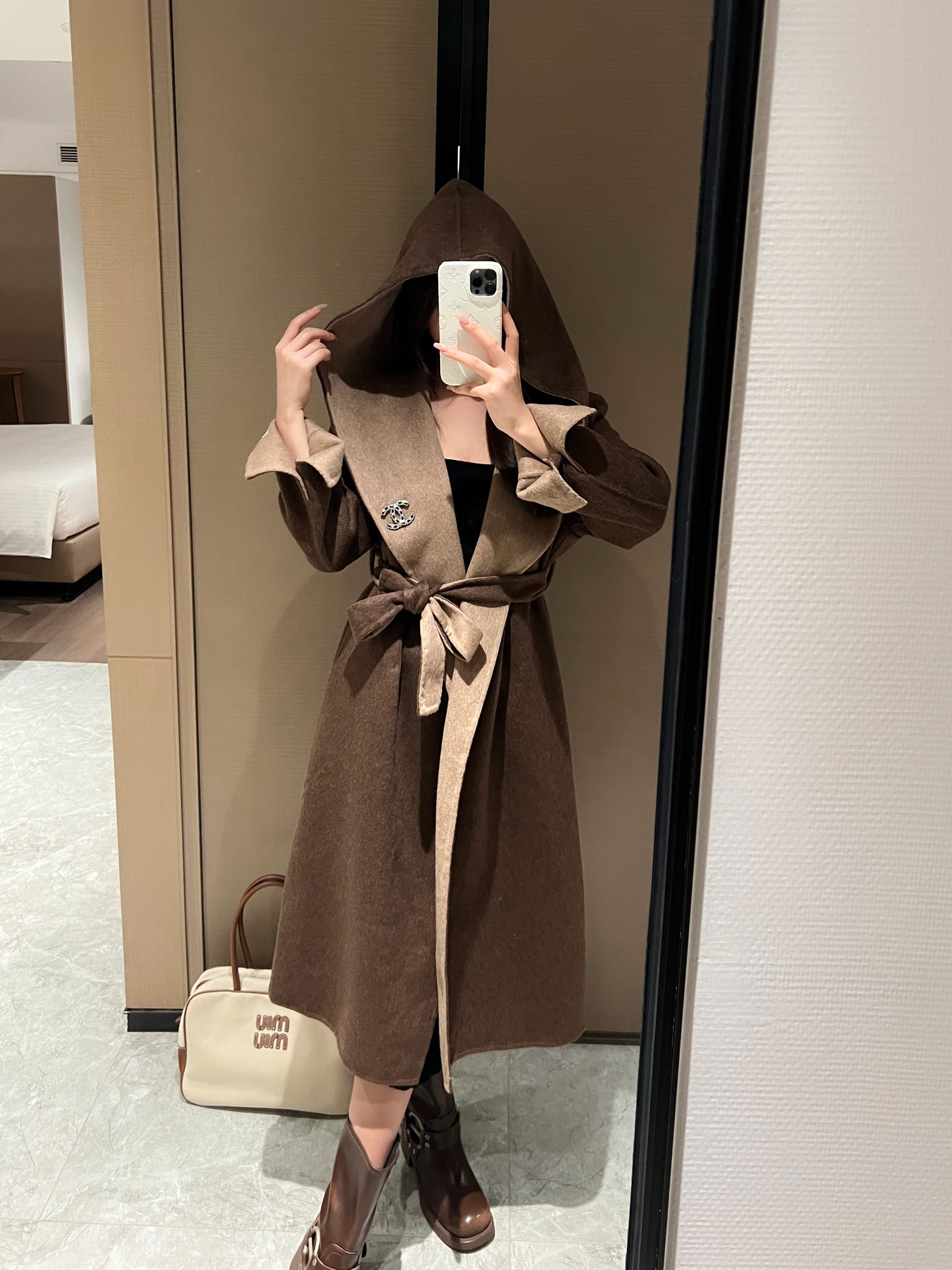 [TOP] CHANEL Cashmere Coat - 2 Color