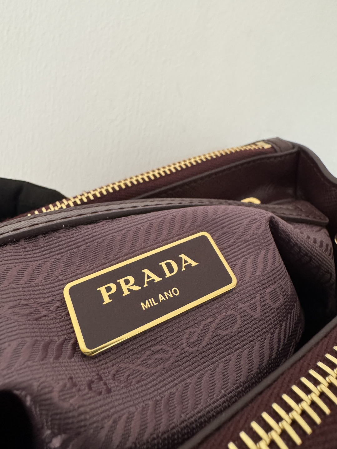 [TOP] PRADA Galleria Mini Saffiano Bag 20x15x9.5cm - Chocolate