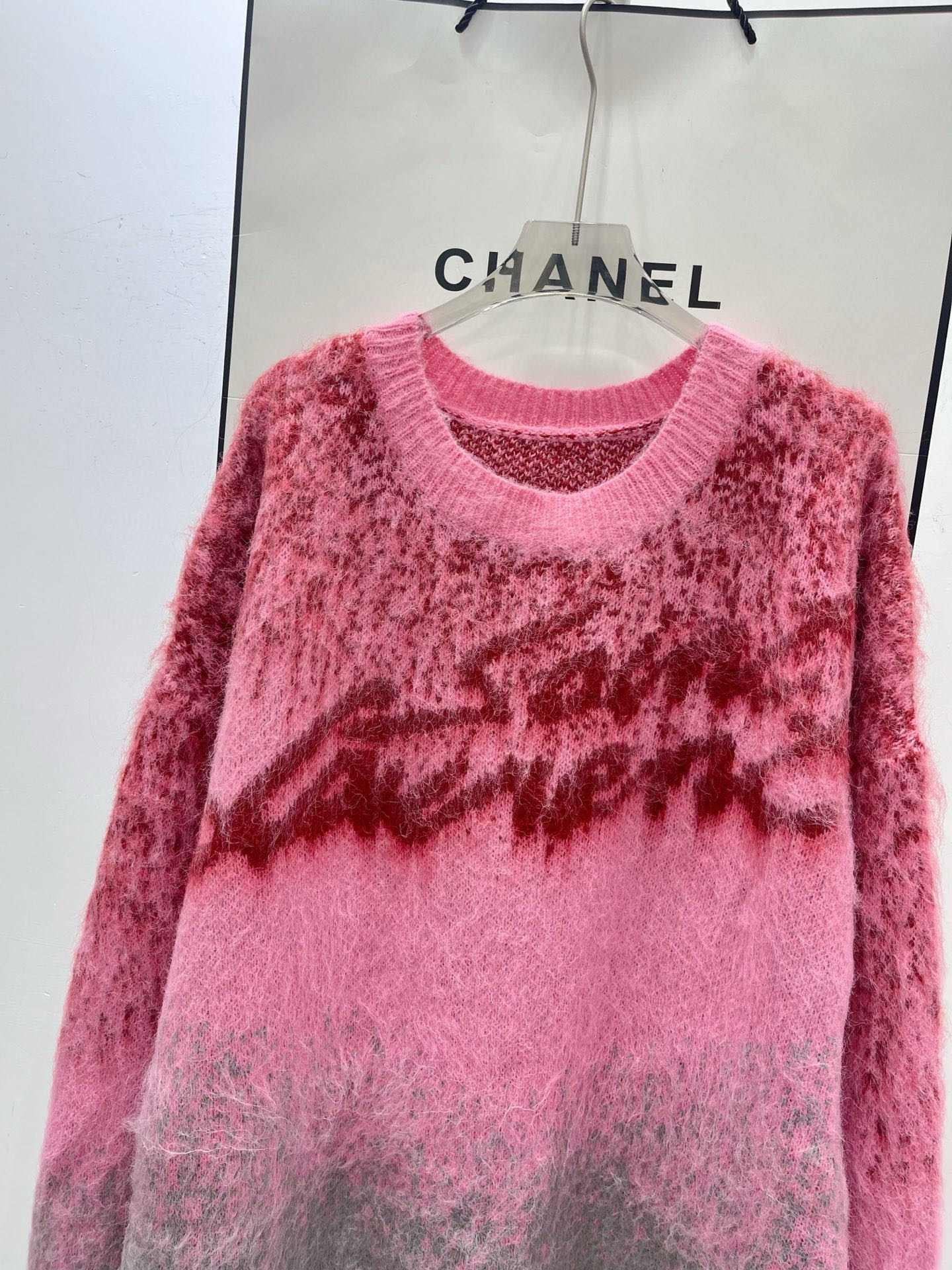 [TOP] Yves Saint Laurent YSL Sweater - Pink