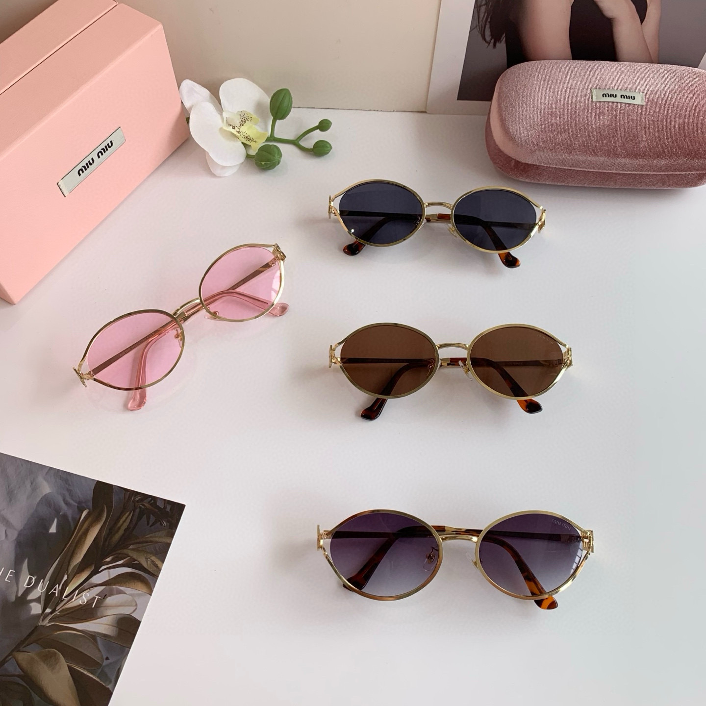 [TOP] Miu Miu Sunglasses - 4 Colors