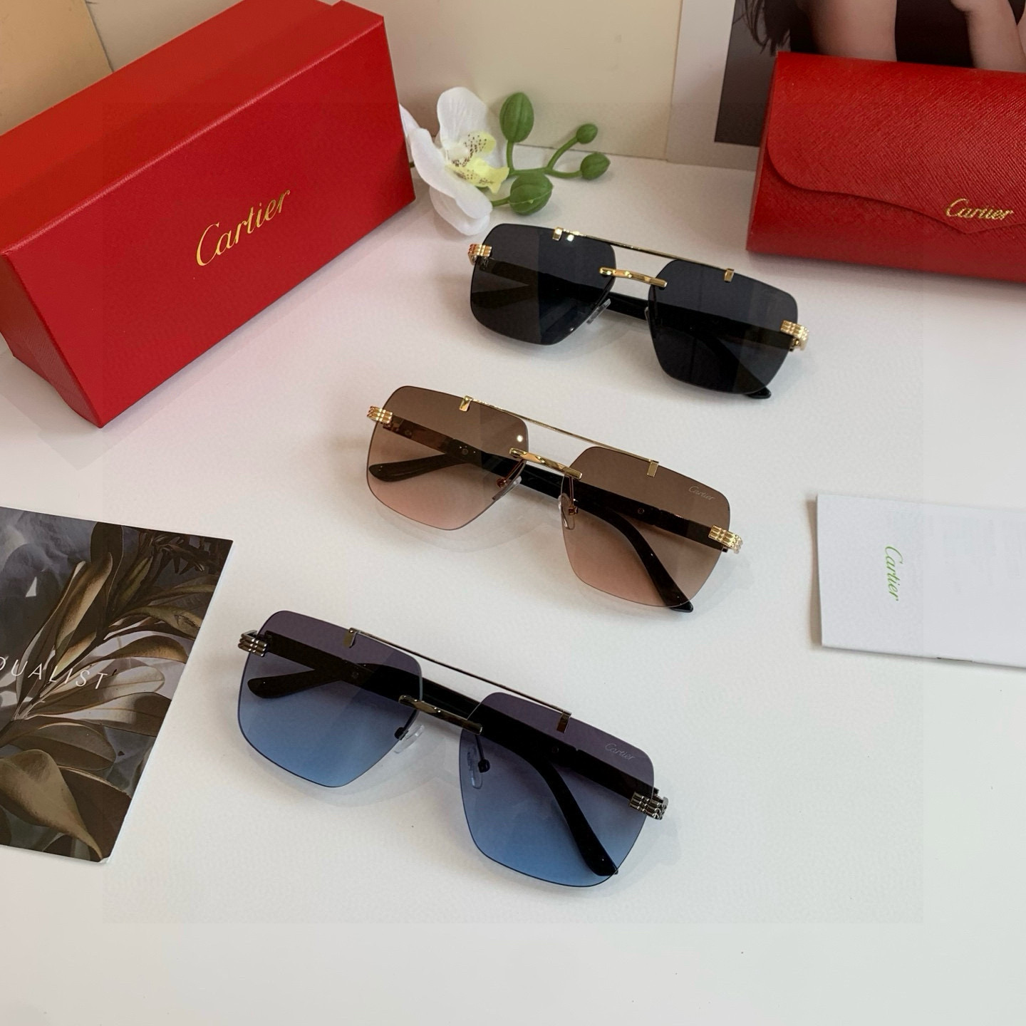 [TOP] CARTIER Sunglasses - 3 Colors