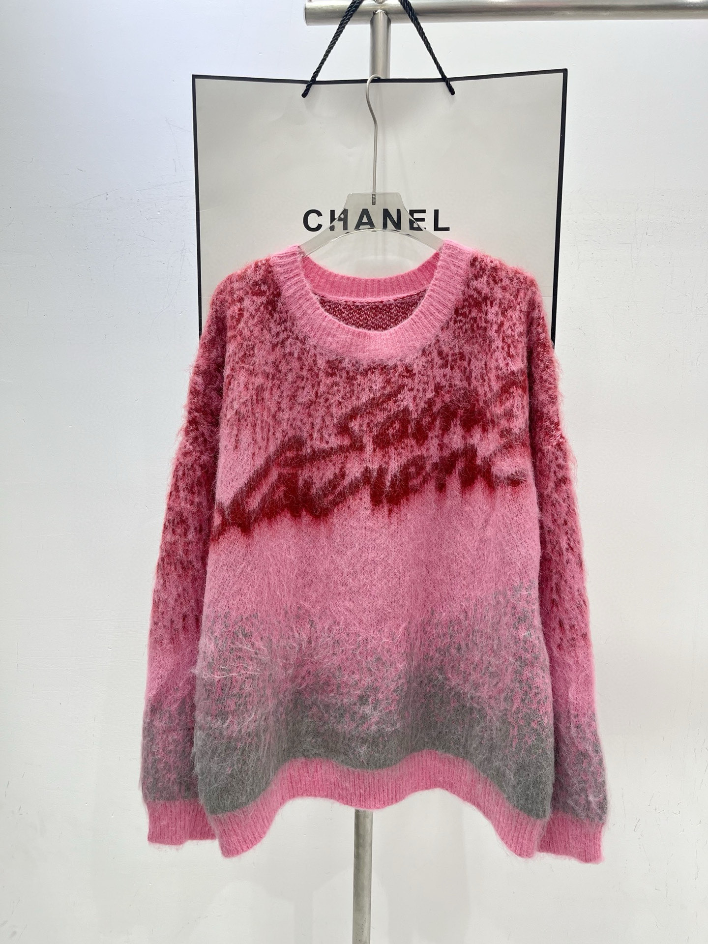 [TOP] Yves Saint Laurent YSL Sweater - Pink