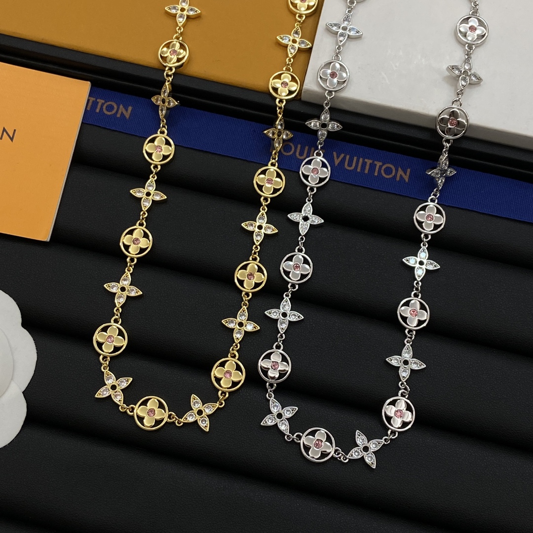[TOP] Louis Vuitton LV Necklace - 2 Colors
