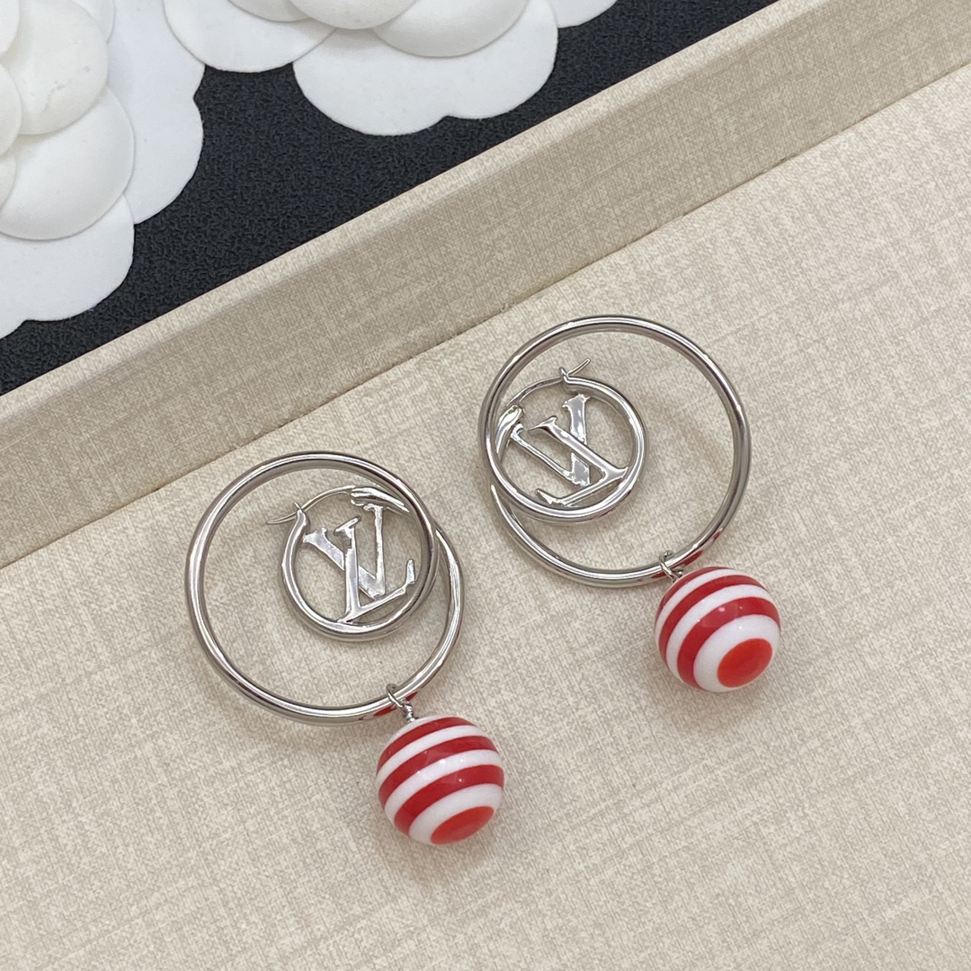 [TOP] Louis Vuitton LV Earrings - 2 Color