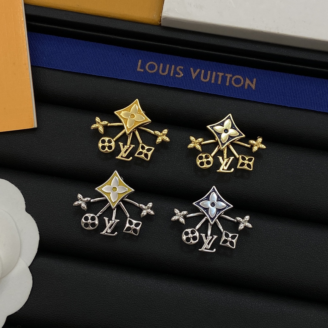 [TOP] Louis Vuitton LV Earrings - 2 Color