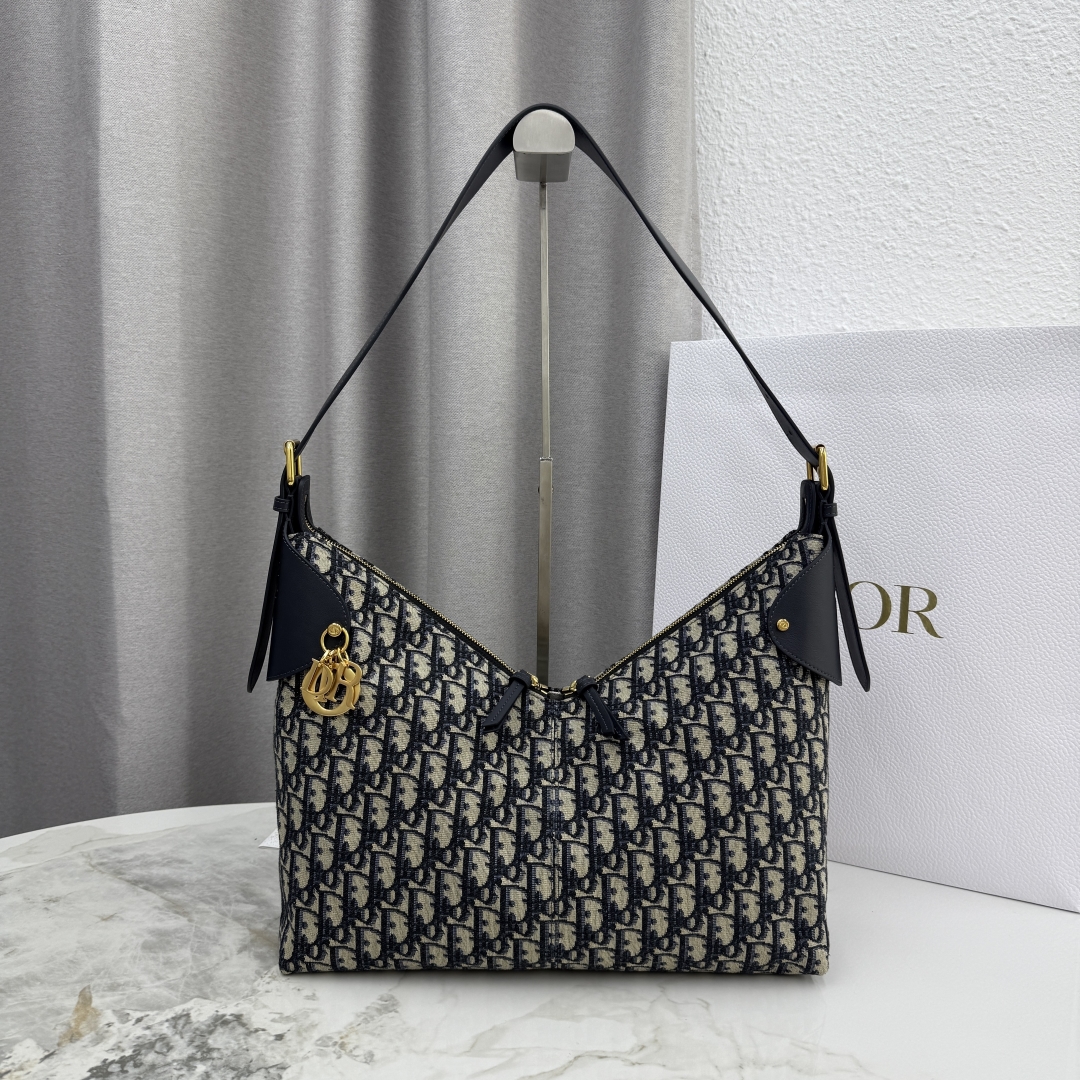 [TOP] Christian Dior Dior Voyage  Bag  3 Sizes - Blue