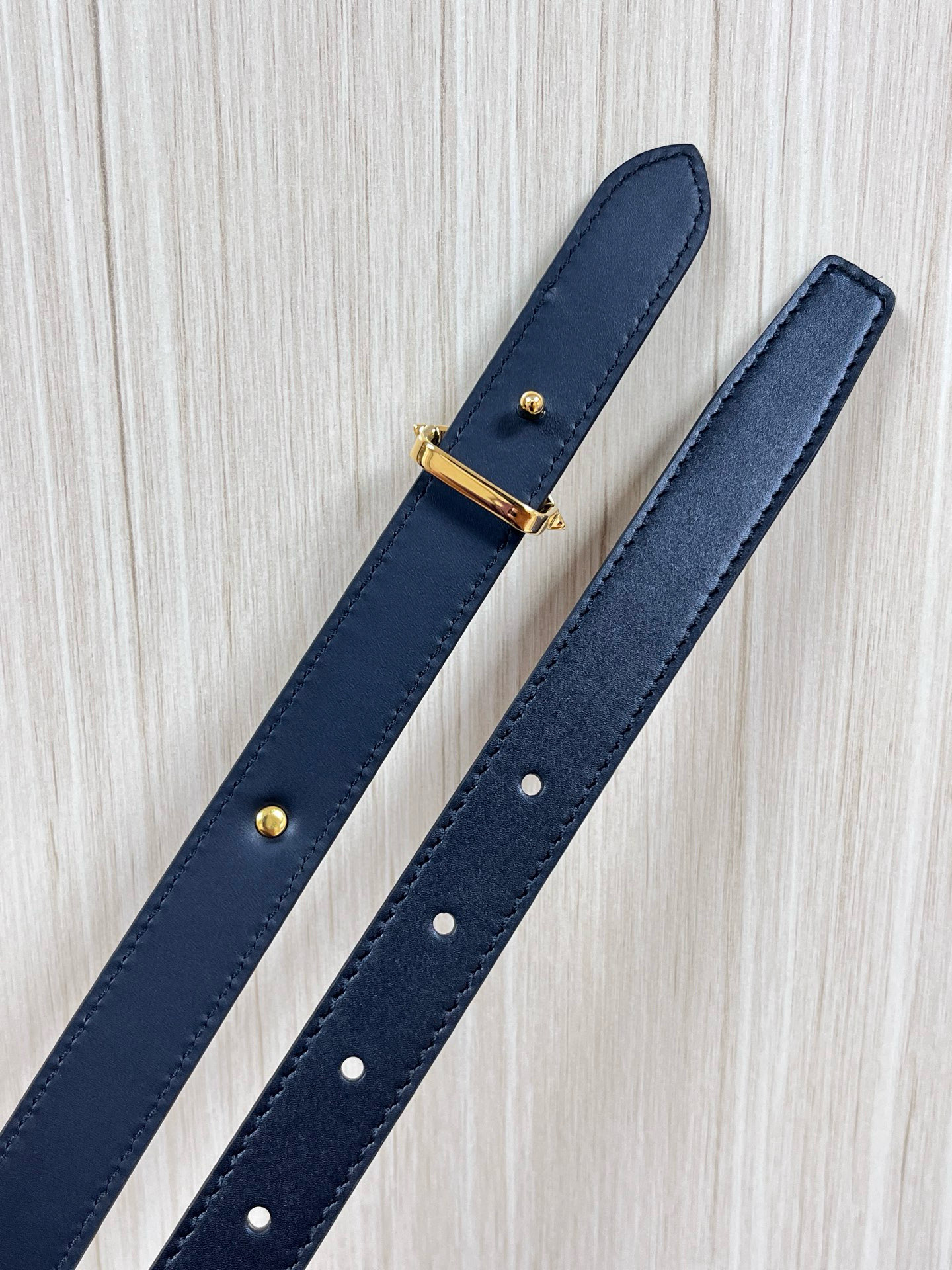 [TOP] Louis Vuitton LV Monogram Belt  2.5CM - Black