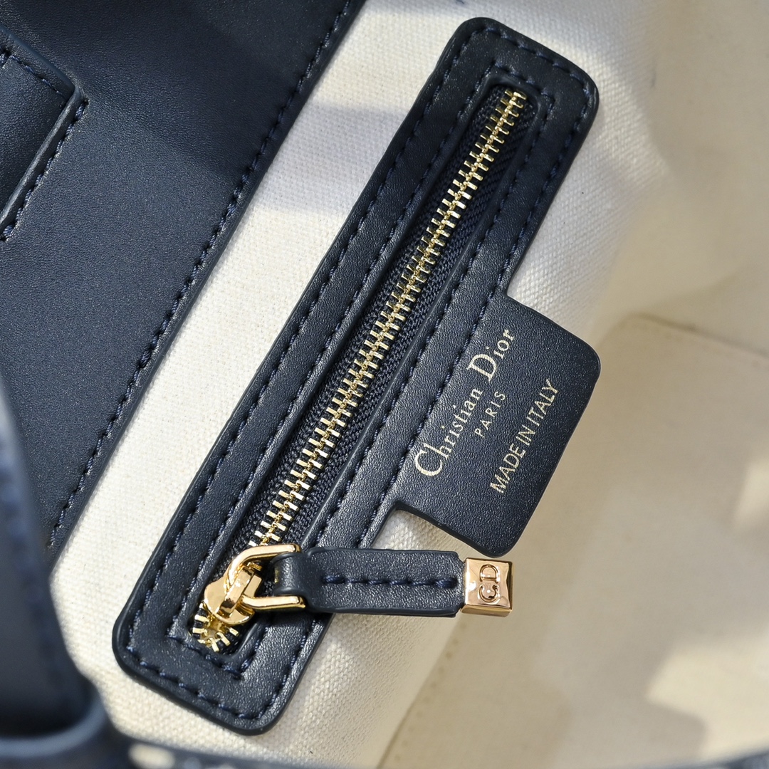 [TOP] Christian Dior Star Bucket Bag 20*24*15cm - Blue