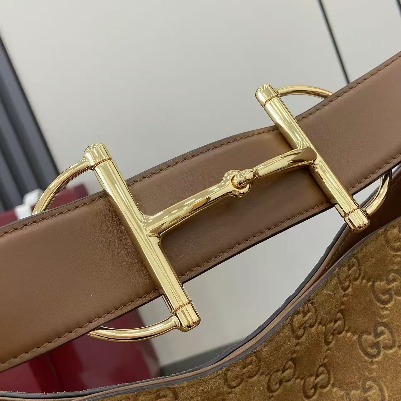 [TOP] GUCCI Beatrix Large Tote  Bag 40 X 36 X 12 CM - Brown