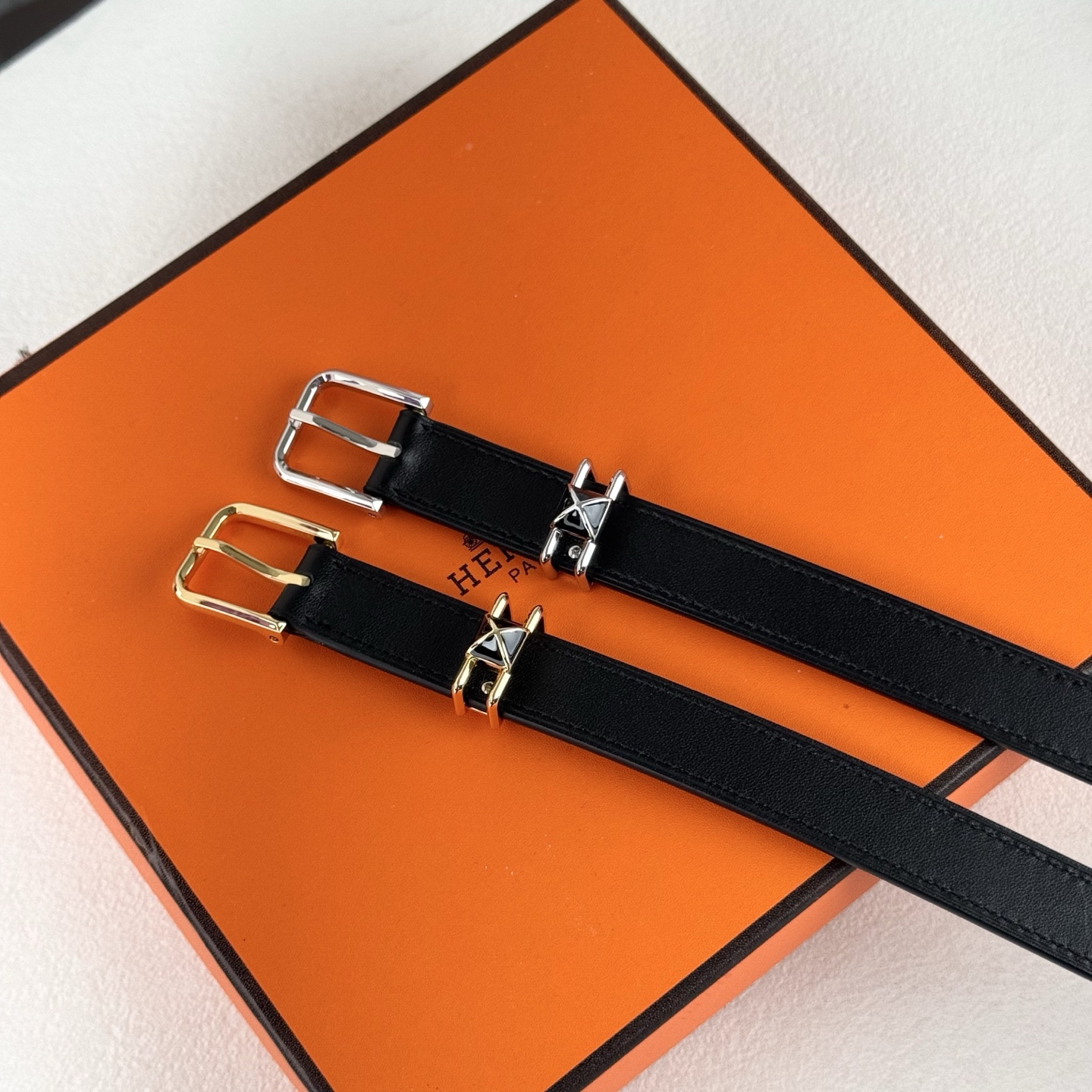 [TOP] HERMES 2CM Swift Cowhide Belt - 2 Colors