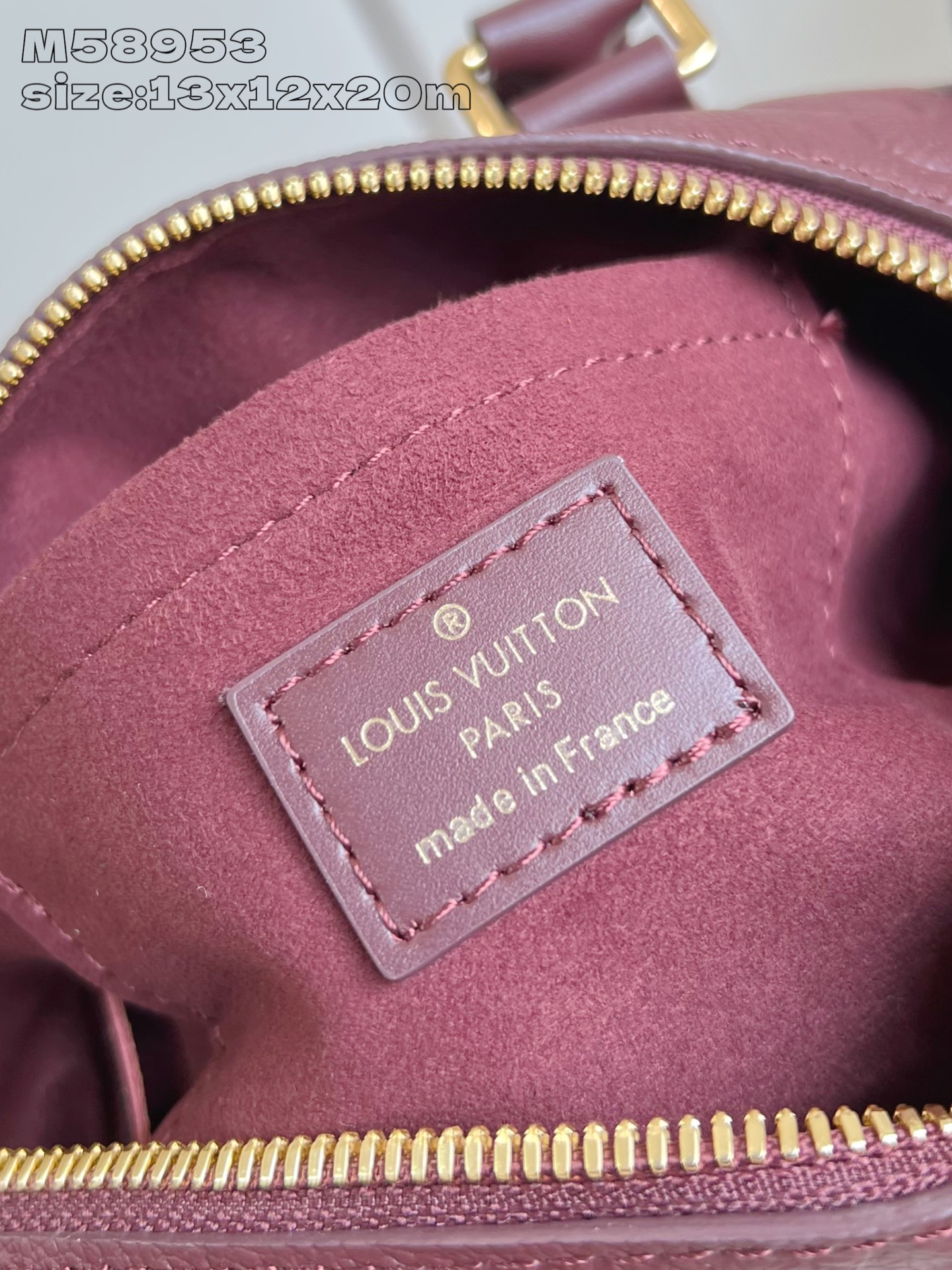 [TOP] Louis Vuitton LV Speedy Bandouliere 20 Bag 13.5 x 12 x 20.5  cm - Claret