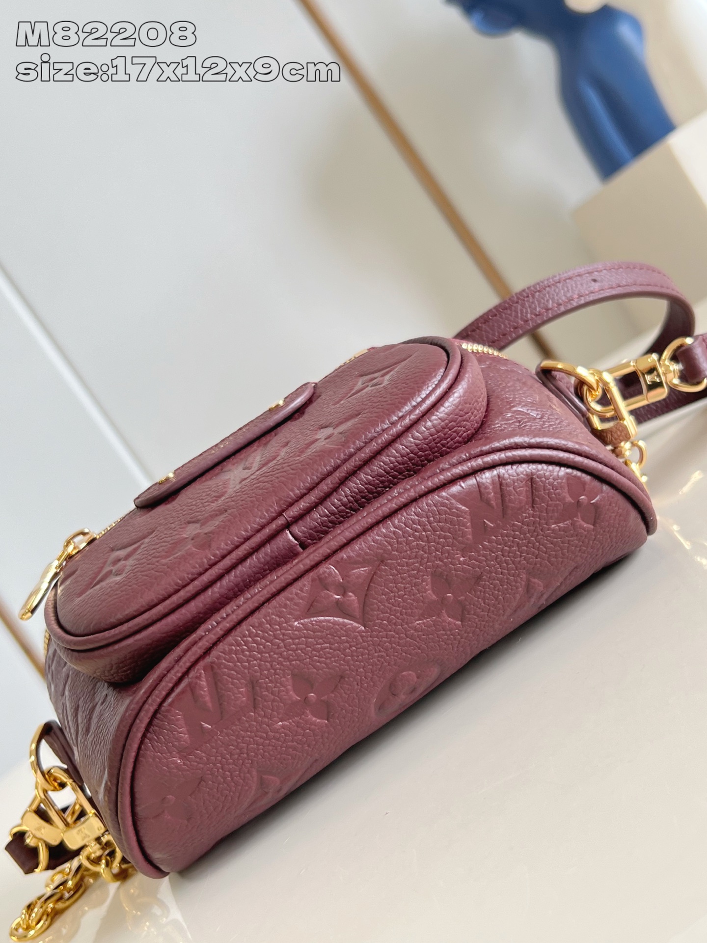 [TOP] Louis Vuitton LV Mini Bumbag 17 x 12 x 9.5 CM - Claret