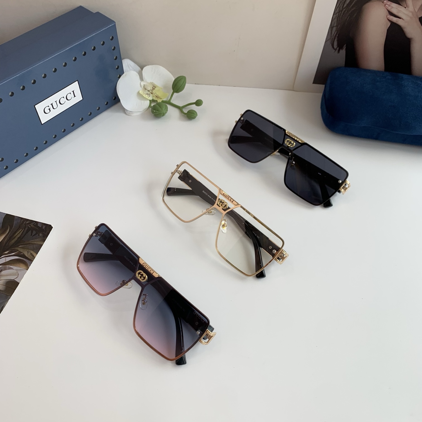 [TOP] GUCCI Sunglasses - 3 Colour