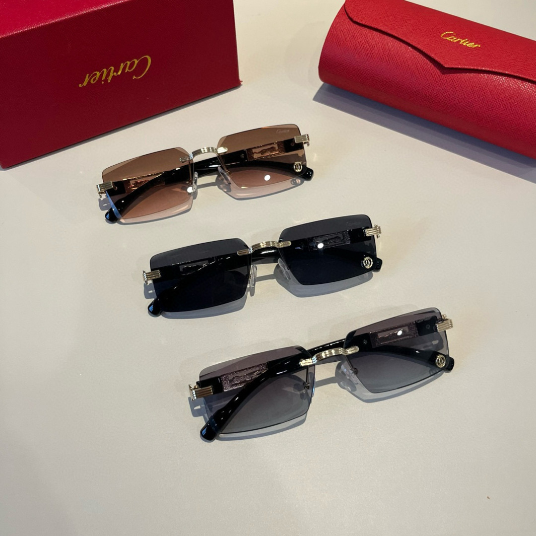 [TOP] CARTIER Sunglasses - 3 Colors