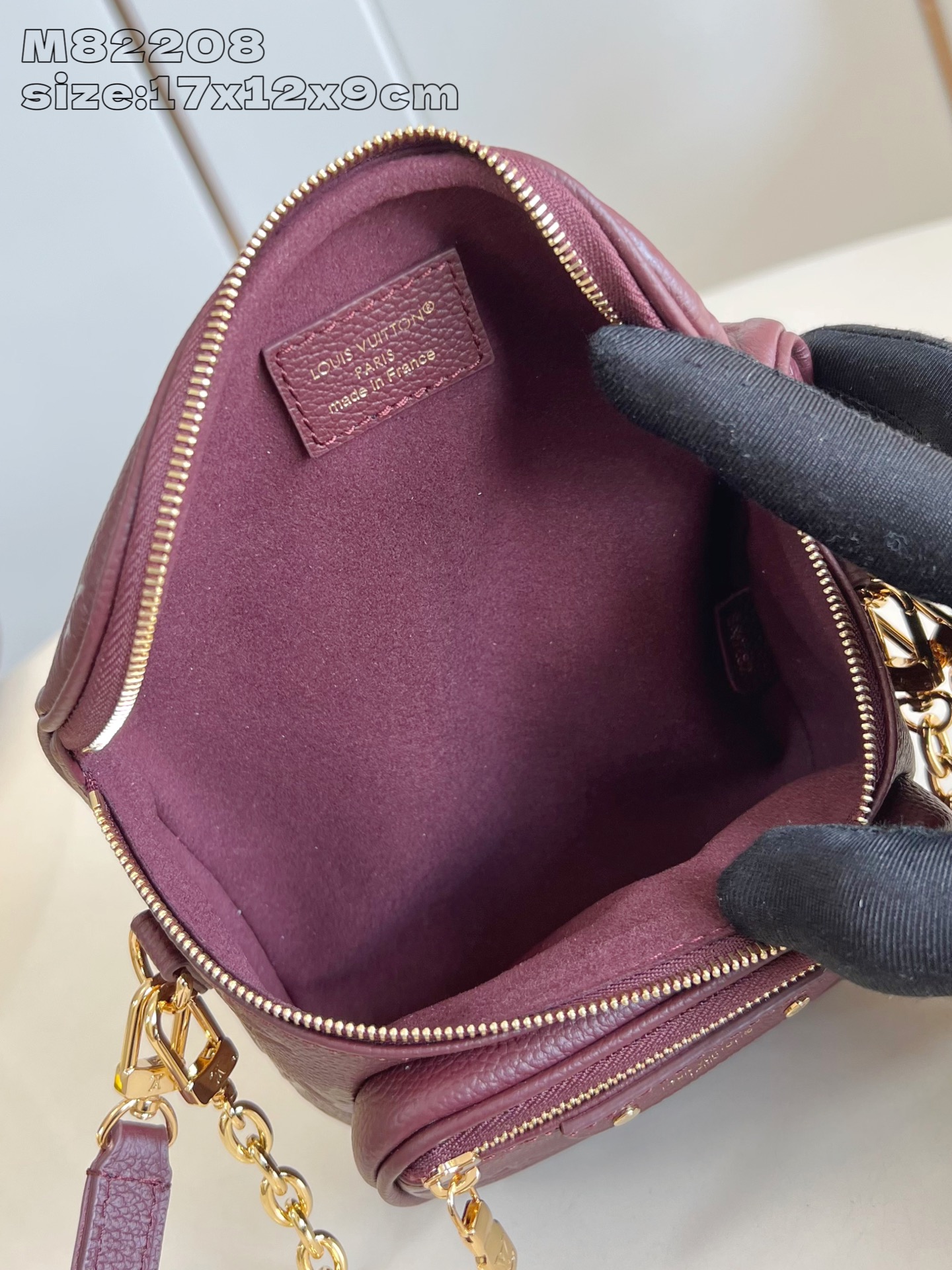 [TOP] Louis Vuitton LV Mini Bumbag 17 x 12 x 9.5 CM - Claret