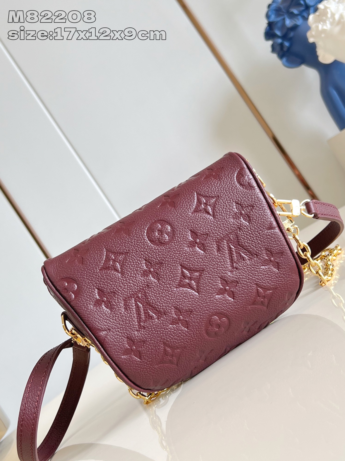 [TOP] Louis Vuitton LV Mini Bumbag 17 x 12 x 9.5 CM - Claret