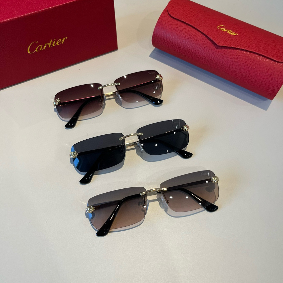 [TOP] CARTIER Sunglasses - 3 Colors