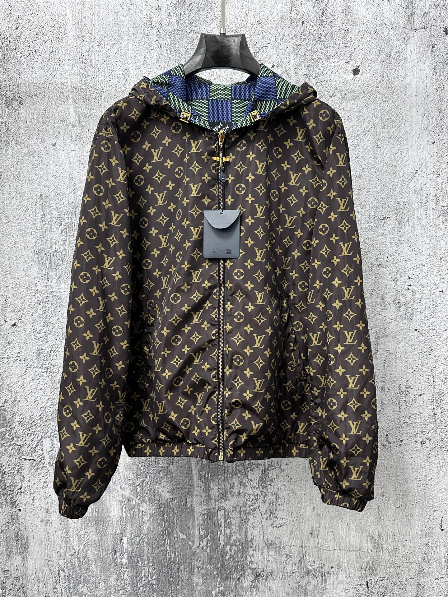 [TOP] Louis Vuitton LV Men's/Women's Reversible Jacket - Monogram