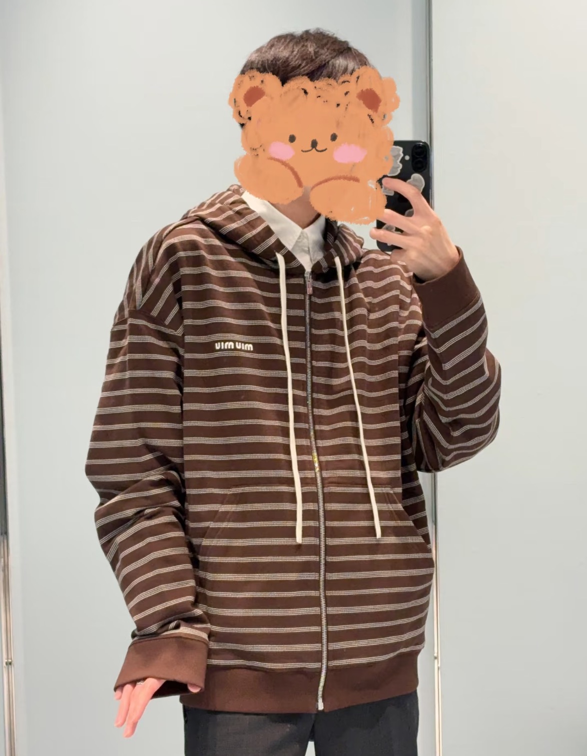 [TOP] Miu Miu Men's/Women's Jacket - Brown