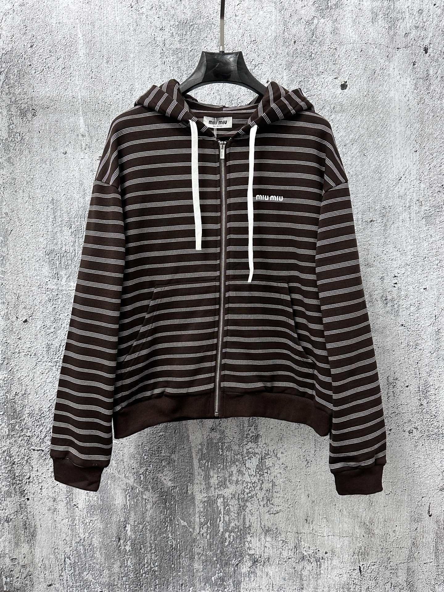 [TOP] Miu Miu Men's/Women's Jacket - Brown