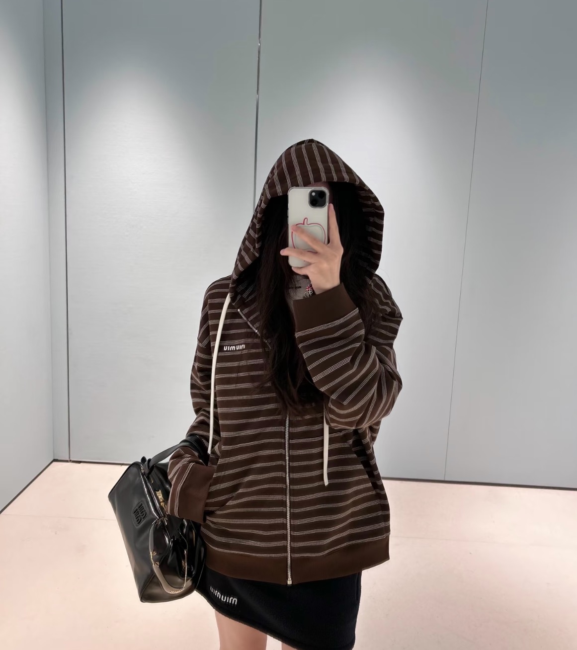 [TOP] Miu Miu Men's/Women's Jacket - Brown