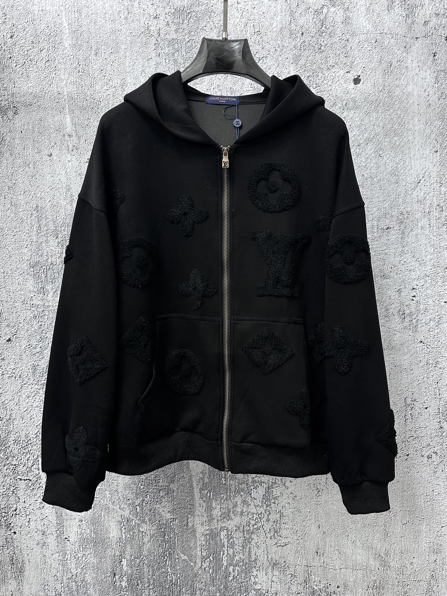 [TOP] Louis Vuitton LV Men's/Women's Jacket - Black