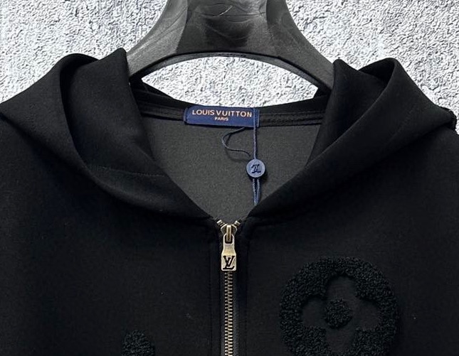 [TOP] Louis Vuitton LV Men's/Women's Jacket - Black