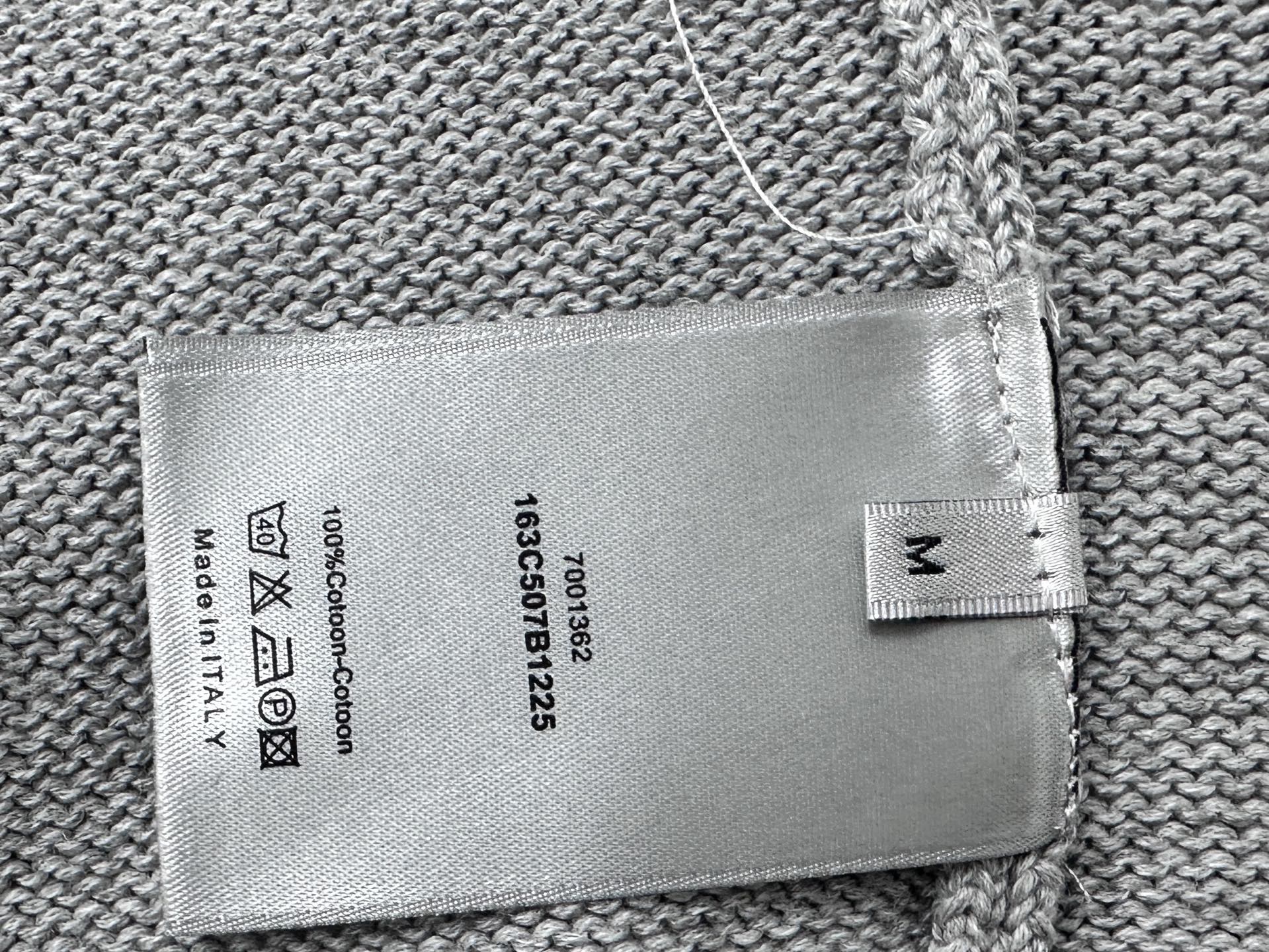 [TOP] Christian Dior Men's/Women's Knit Coat - Gray