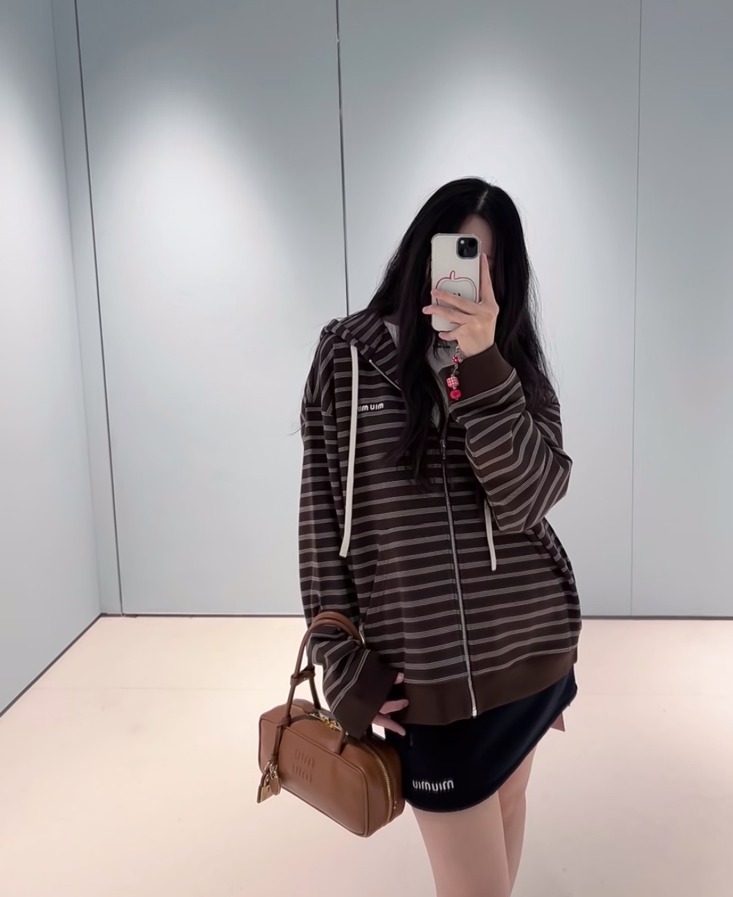 [TOP] Miu Miu Men's/Women's Jacket - Brown