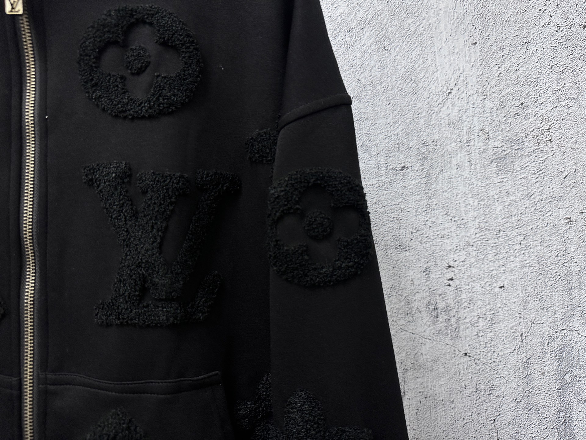 [TOP] Louis Vuitton LV Men's/Women's Jacket - Black