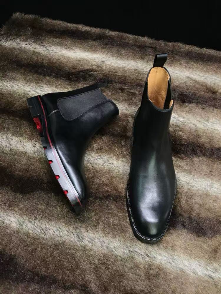 [TOP] Christian Louboutin Men's Boots - Black