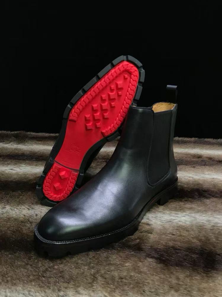 [TOP] Christian Louboutin Men's Boots - Black