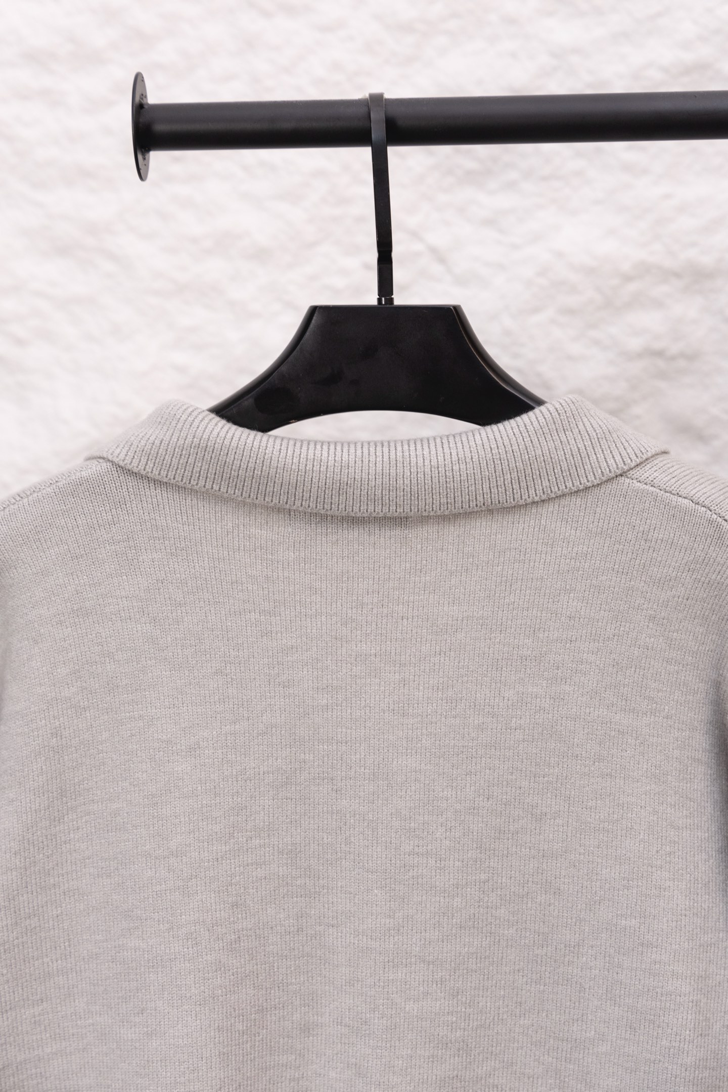 [TOP] LOEWE Knitted Cardigan -  Gray