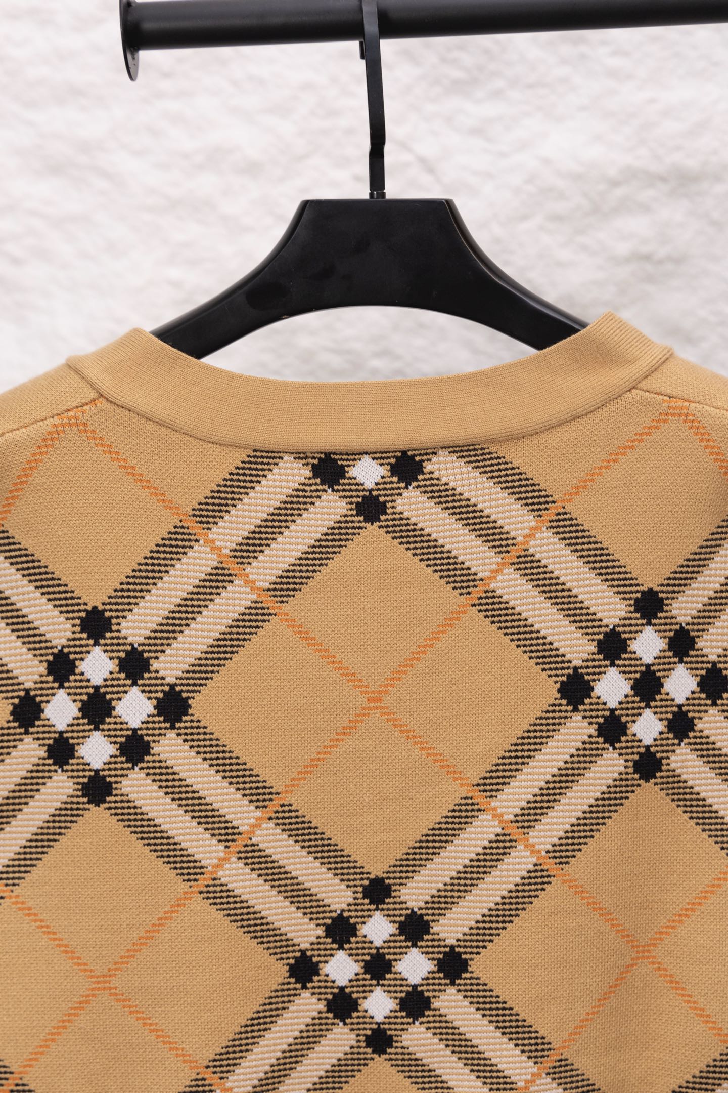 [TOP] BURBERRY Knitted Cardigan -  Khaki