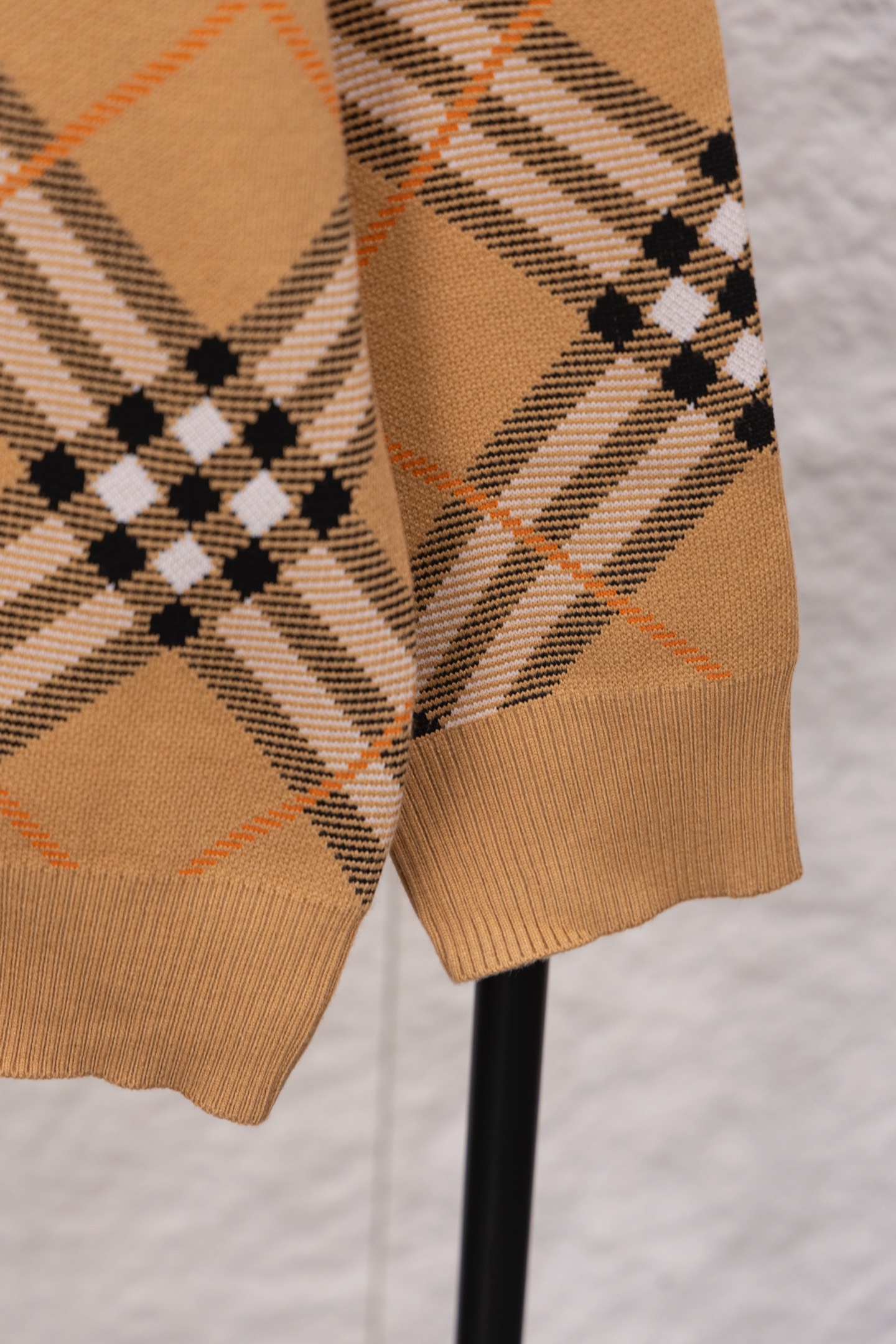 [TOP] BURBERRY Knitted Cardigan -  Khaki